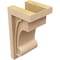Ekena Millwork 6"W x 6"D x 12"H Wide Alma Rough Cedar Woodgrain TimberThane Corbel, Primed Tan CORUR06X06X12ALMRCPR - alternate 6
